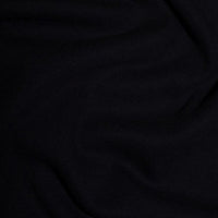 Cotton Blends Cuffing Black