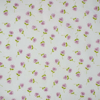 Cotton Blends Polycotton Prints Floral Prints Baby Rose Lilac PPC9\1