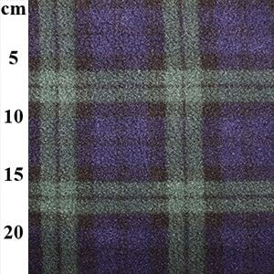 Fleece And Fur Patterned Fleece Black Watch Tartan Fleece