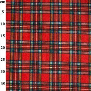 Fleece And Fur Patterned Fleece Royal Stewart Tartan Fleece