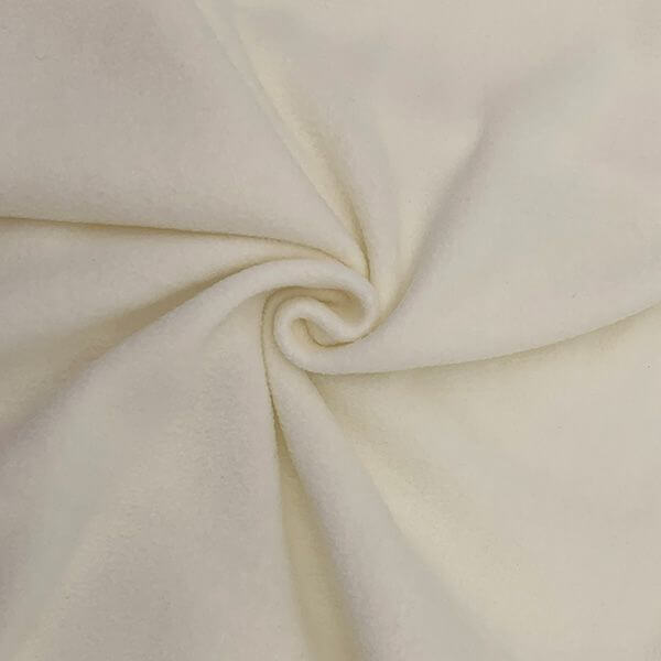 Fleece And Fur Plain Fleece New Cream.
