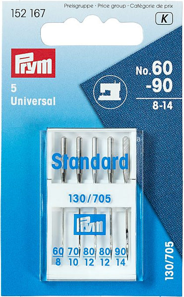 Haberdashery Machine Sewing Needles Standard 60-90 sizes Machine Needles Assorted Prym 152167