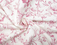 Linens And Hessian Linen Mix Linen/Cotton Laura Ashley Cranberry