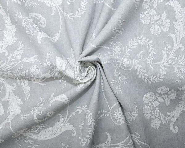 Linens And Hessian Linen Mix Linen/Cotton Laura Ashley Josette Dove Grey