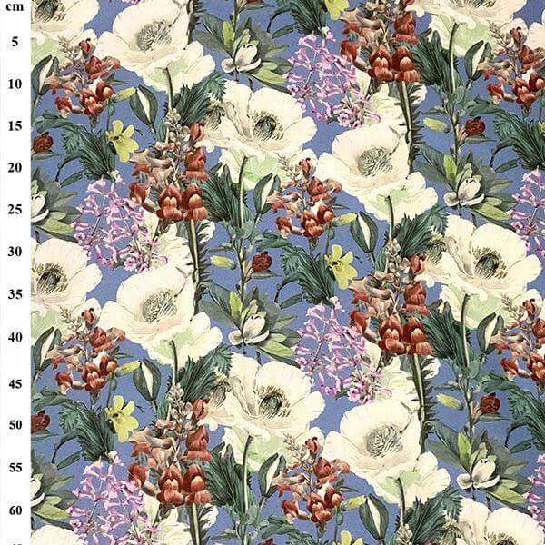 Linens And Hessian Linen Mix Linen/Viscose/Cotton Vintage Floral JLL0096
