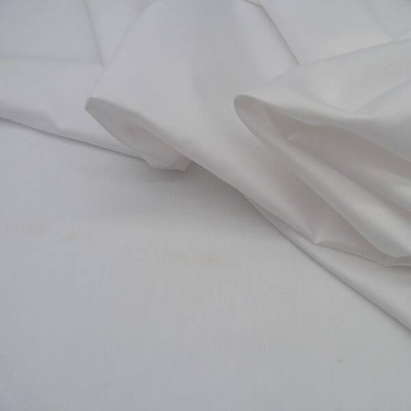 Linings Curtain Polycotton Twill White