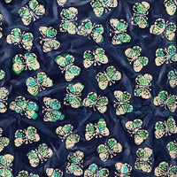 Pure Cotton Batiks Butterflies on Blue JLB0298