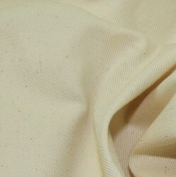 Pure Cotton Canvas Loomstate Bull Denim Natural