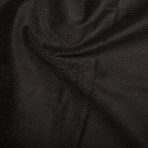Pure Cotton Corduroy Black