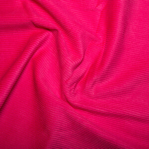 Pure Cotton Corduroy Cerise