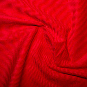 Pure Cotton Corduroy Red