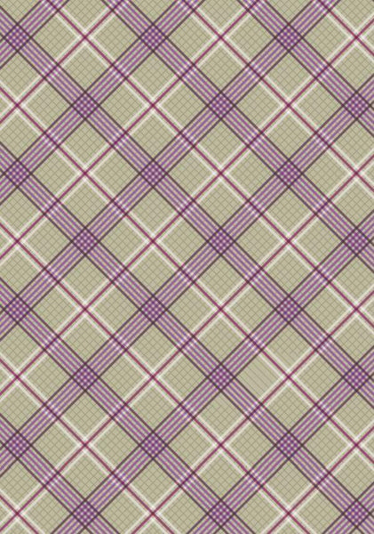 Pure Cotton Flannel Prints Loch Lewis Green Check F539A