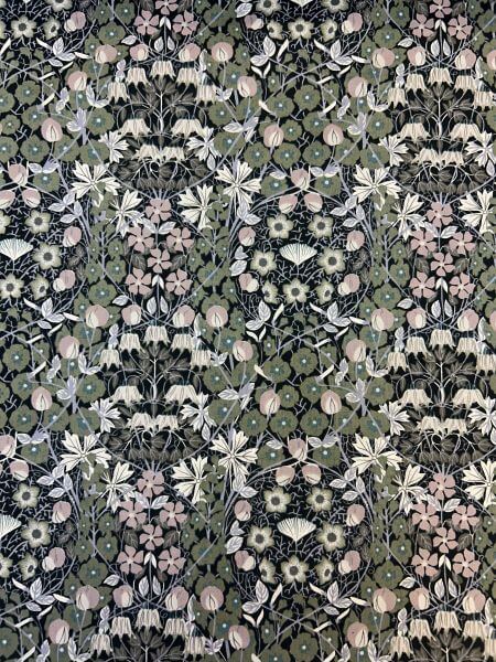 Pure Cotton Pima Lawn Pastel Pink Floral