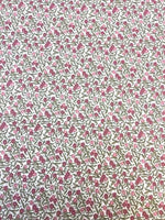 Pure Cotton Pima Lawn Tiny Pink Peonies