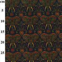 Pure Cotton Prints Childrens And Animal Prints Elephant Heads CP1017