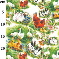 Pure Cotton Prints Digital Prints Farm Garden RHD1028