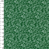 Pure Cotton Prints Floral Prints Floral Vines Emerald JLK0104
