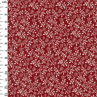 Pure Cotton Prints Floral Prints Floral Vines Wine JLK0104