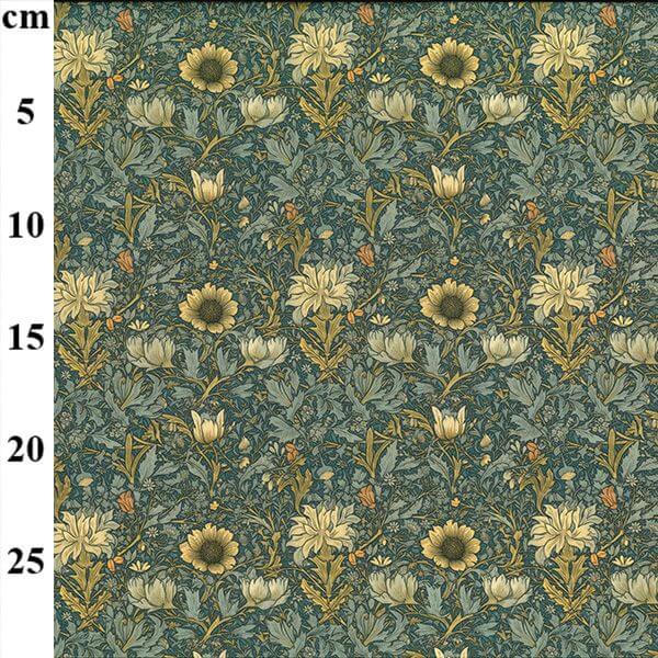 Pure Cotton Prints Floral Prints Sunflower Vintage CP1058