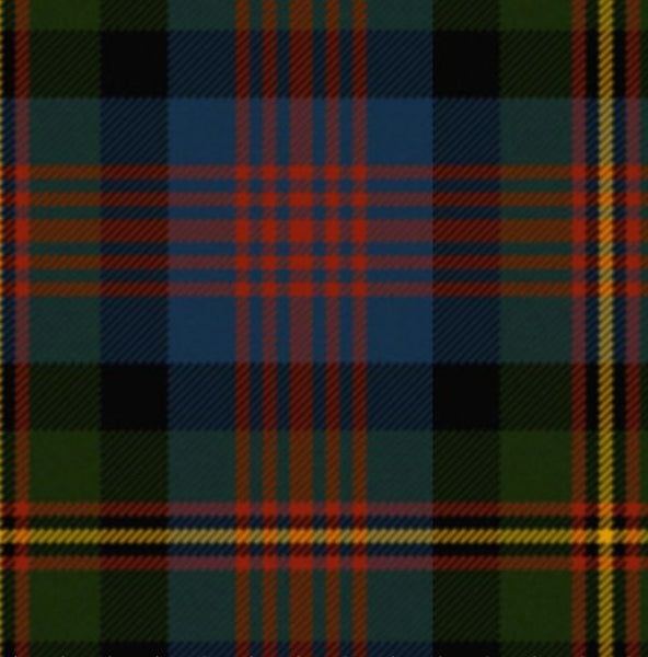 Tartans Scottish Wool Logan/MacLennan Modern