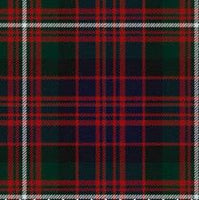 Tartans Scottish Wool MacDonald Glengarry Modern