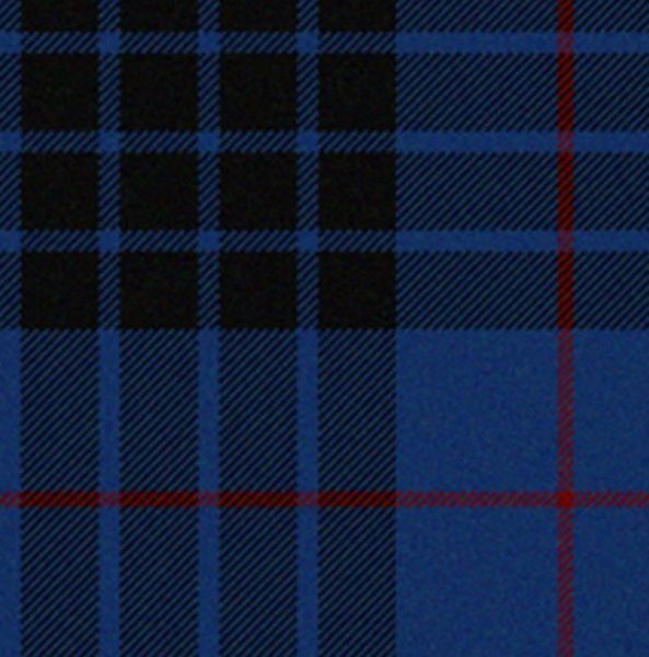 Tartans Scottish Wool Mackay Blue Modern
