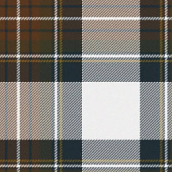 Tartans Scottish Wool Stewart Dress Blue Muted