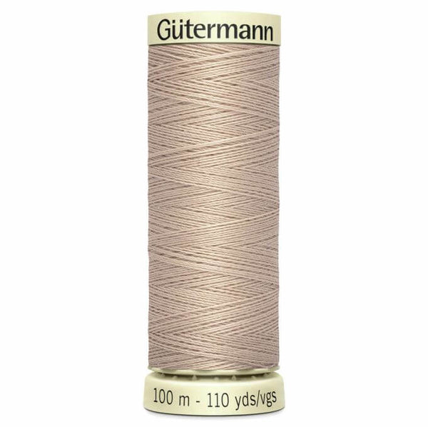 Threads Fawn Col 121 100m Gutermann Sew-All