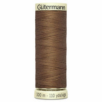 Threads Brown Col 124 100m Gutermann Sew-All