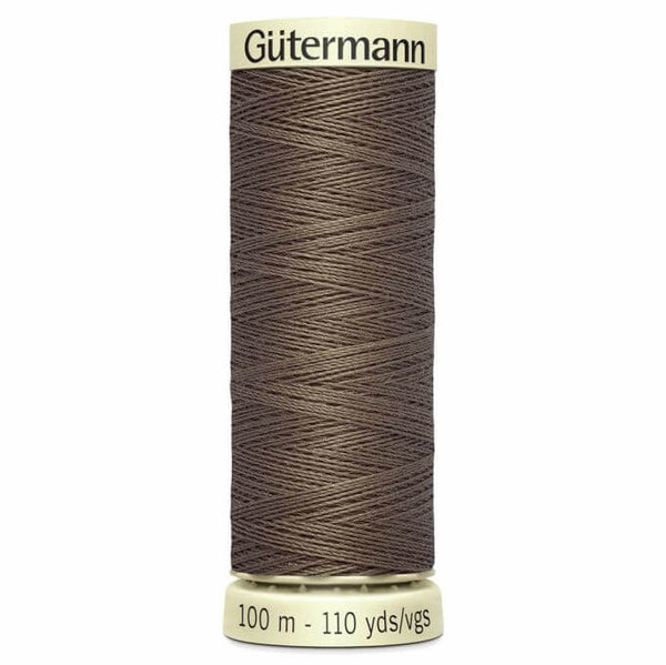 Threads Brown Col 209 100m Gutermann Sew-All