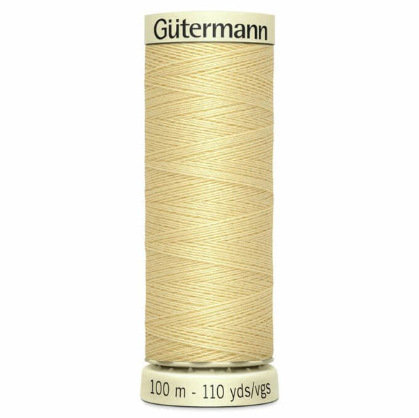 Threads Yellow Col 325 100m Gutermann Sew-All