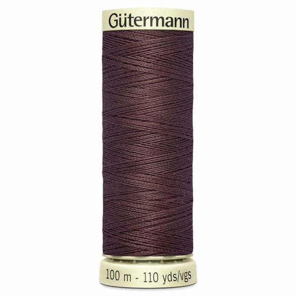 Threads Brown Col 446 100m Gutermann Sew-All