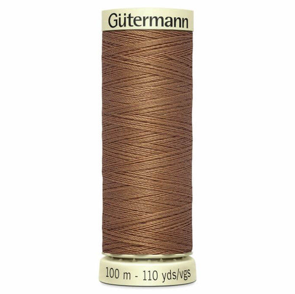 Threads Brown Col 842 100m Gutermann Sew-All