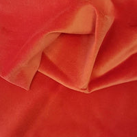 Velvet Washable Cotton Velvet Tangerine 9334