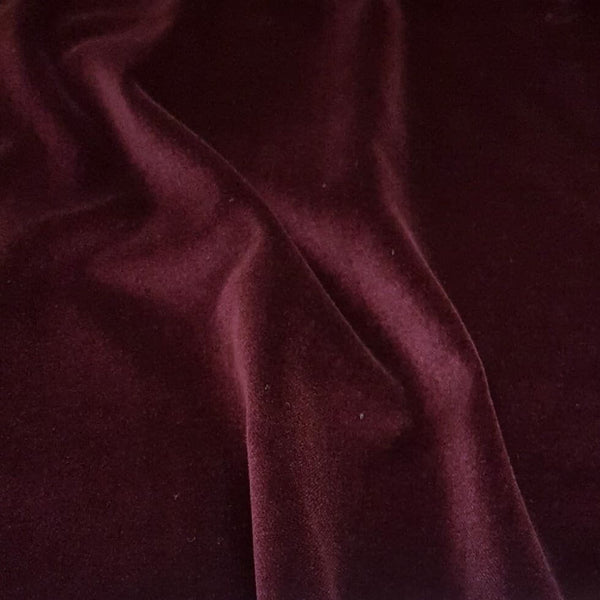 Velvet Washable Cotton Velvet Wine 9096