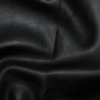 Waterproof And PVC Leather Cloth Leatherlook Soft PVC Black