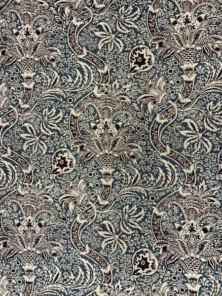 William Morris Upholstery Indian Azure