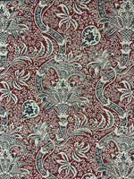 William Morris Upholstery Indian Wine