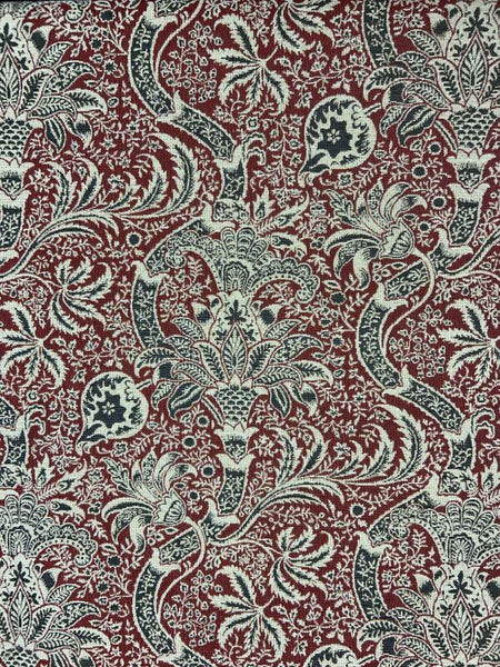 William Morris Upholstery Indian Wine