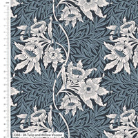 William Morris Viscose Tulip and Willow