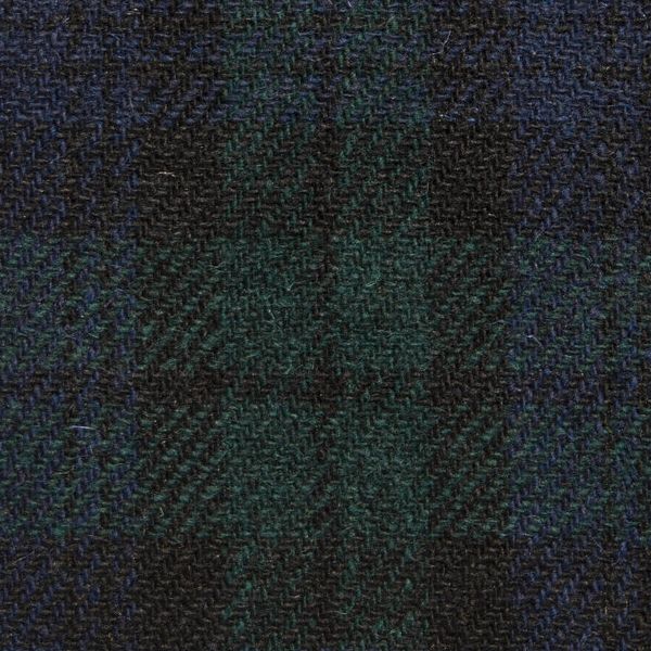 Wool And Tweed Harris Tweed 150 Checks, Stripes And Dogtooth Black Watch HT-150-118