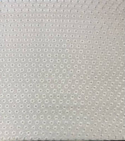 Cotton Blends Broderie Anglaise Floral Grey Floral with embroidered floral pattern