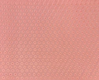 Cotton Blends Broderie Anglaise Floral Pinky Peach with embroidrered floral pattern