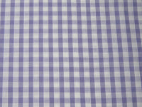 Cotton Blends Gingham Lilac