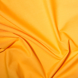 Cotton Blends Polycotton Plain Orange