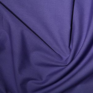 Cotton Blends Polycotton Plain Purple