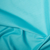 Cotton Blends Polycotton Plain Turquoise