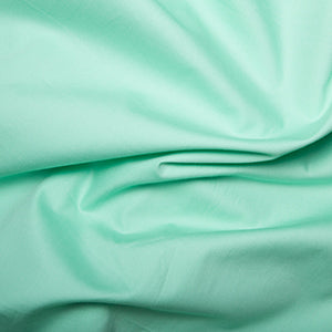 Pure Cotton Poplin Plain Pistachio