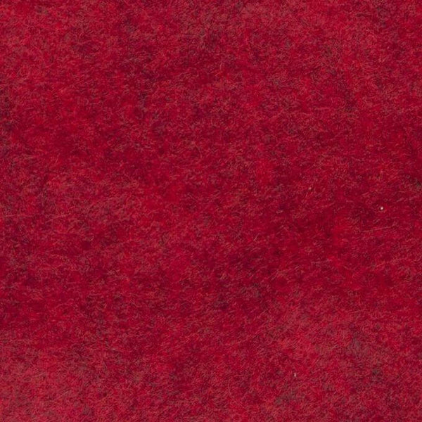 Felt Wool Mix Felt 92cm wide Marl Red V21