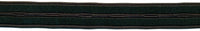 Haberdashery Elastic Button Hole Elastic 16mm Black Strong Button Hole Elastic